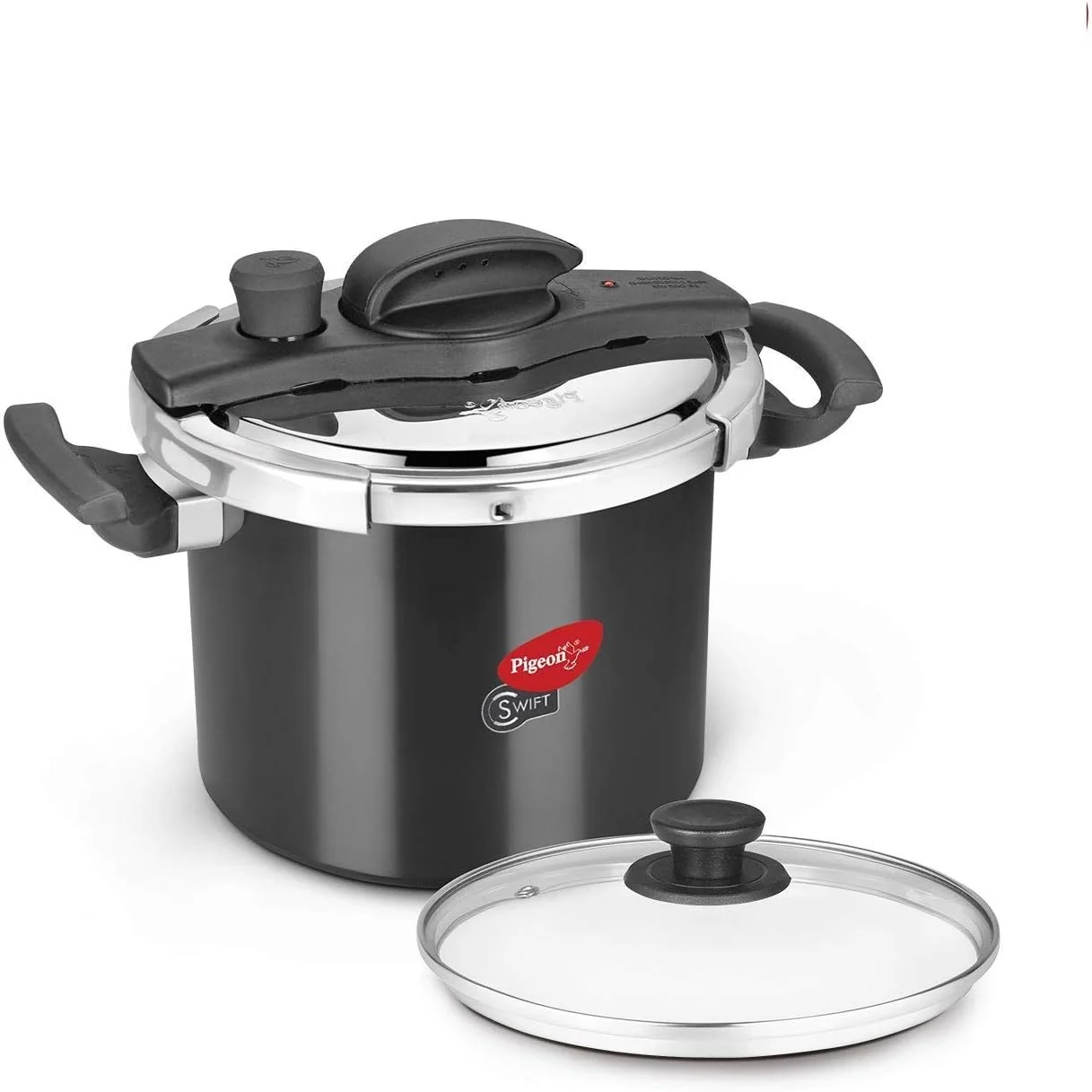 زودپز کبوتر، مشکی، 6 لیتر، 12780