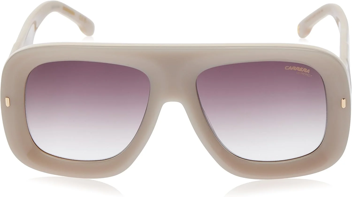 عینک آفتابی زنانه کررا FLAGLAB 18 SZJ/YK عاجی استاندارد