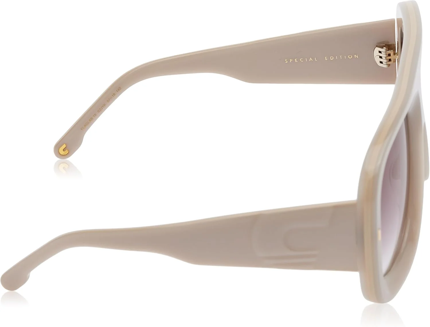 عینک آفتابی زنانه کررا FLAGLAB 18 SZJ/YK عاجی استاندارد