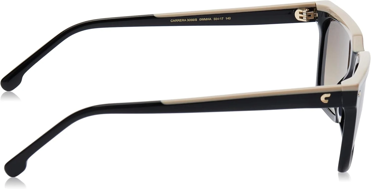 عینک آفتابی زنانه Carrera 3056/S 0WM/HA مشکی بژ استاندارد، استاندارد، 55، 0wm/ha مشکی بژ، 55