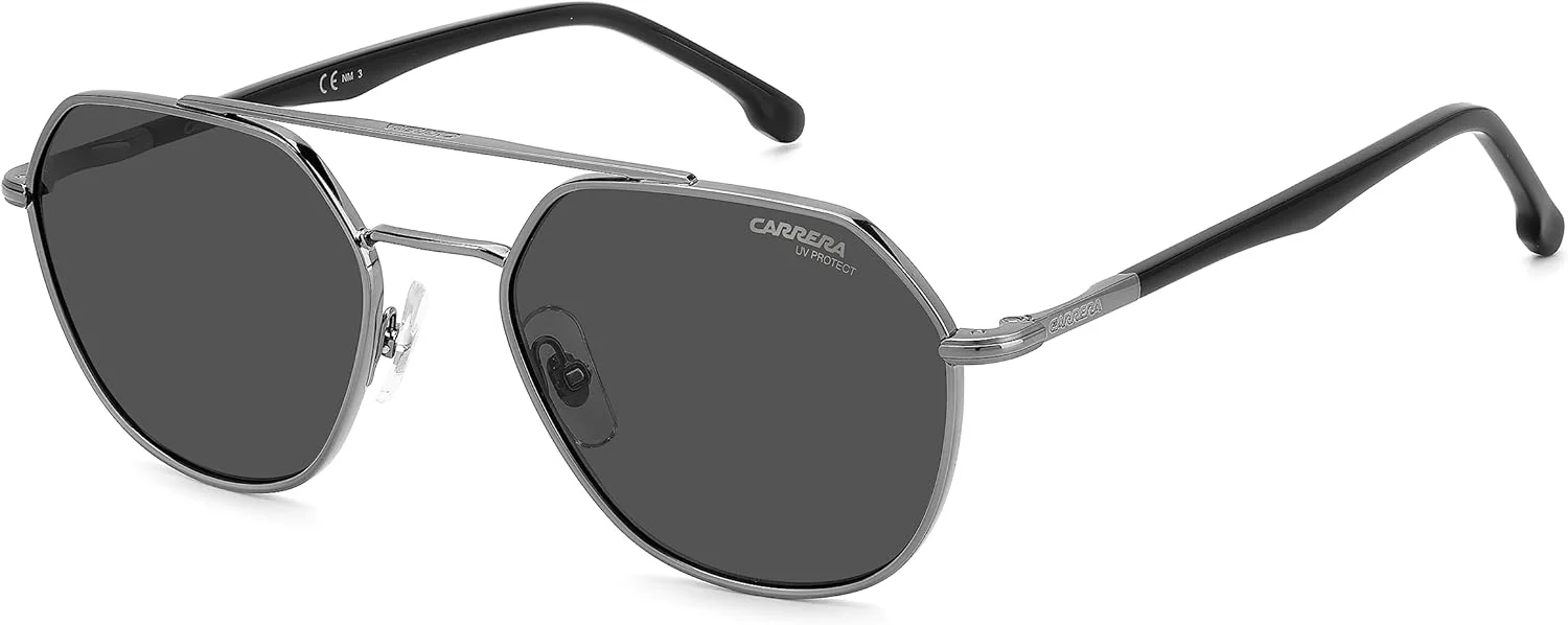 عینک آفتابی کررا مدل CARRERA 303/S رنگ DARK RUTHENIUM سایز 53/19/145 مناسب برای آقایان و بانوان