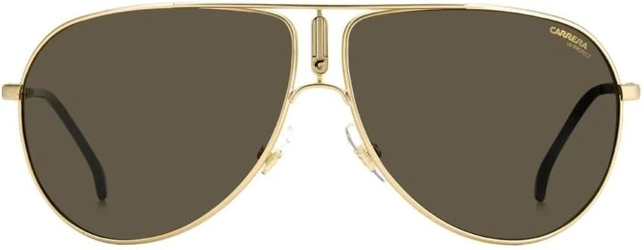 عینک آفتابی унисекс CARRERA GIPSY65، طلایی مات، 64