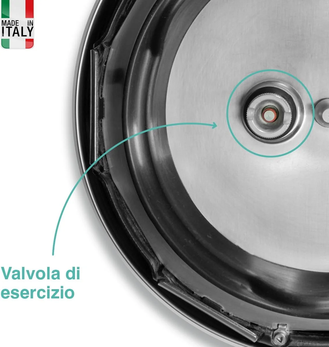 دریچه عملکرد زودپز OPPAHA Zepter سازگار با درب زودپز Syncro Clik - جایگزین برای زودپزهای با قطر 20-24 سانتی متر