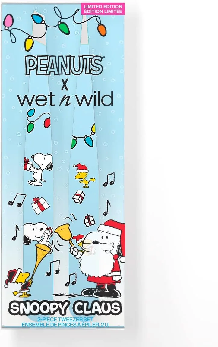wet n wild Peanut Collection Snoopy Claus 2-Piece Tweezer Set wet n wild Peanut Collection Snoopy Claus 2-Piece Tweezer Set
