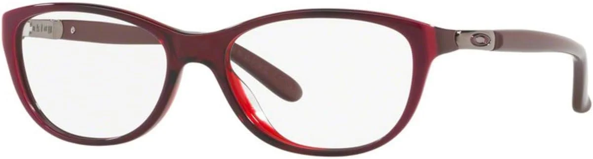 عینک طبی زنانه اوکلی مدل Downshift OX1073-0552 صورتی تیره Vapor Clear Demo 52، صورتی، 52/16/135