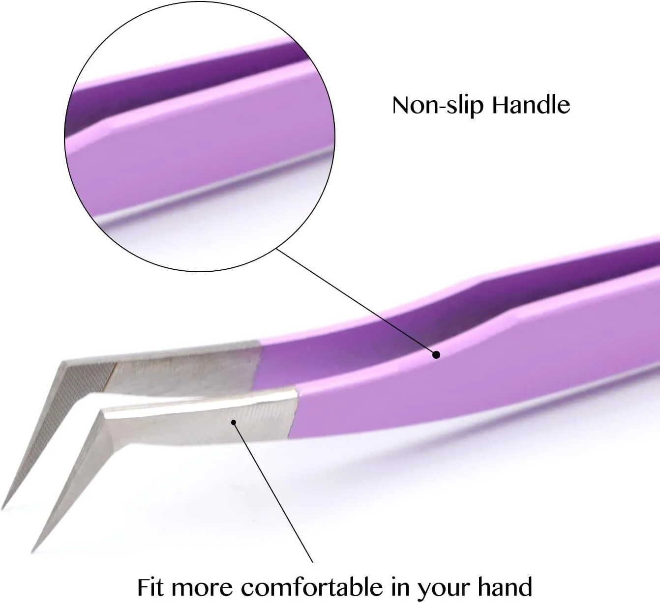 موچین مژه VAVALASH برای اکستنشن مژه، موچین الماسه برای ایجاد مژه های والیوم و کلاسیک، موچین حرفه ای اکستنشن مژه، 1 عدد موچین تکی (بنفش، موچین والیوم بوت) موچین مژه VAVALASH برای اکستنشن مژه، موچین الماسه برای ایجاد مژه های والیوم و کلاسیک، موچین حرفه ای اکستنشن مژه، 1 عدد موچین تکی (بنفش، موچین والیوم بوت)