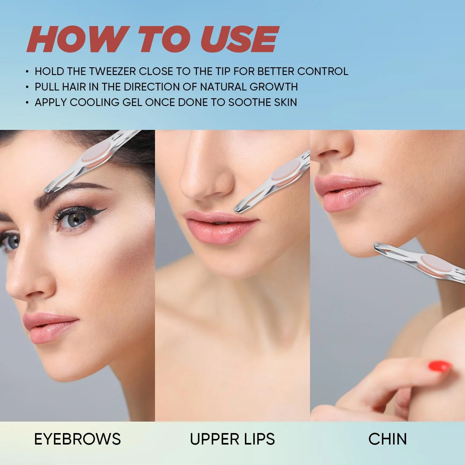 موچین ویگا، دسته روکش دار لاستیکی