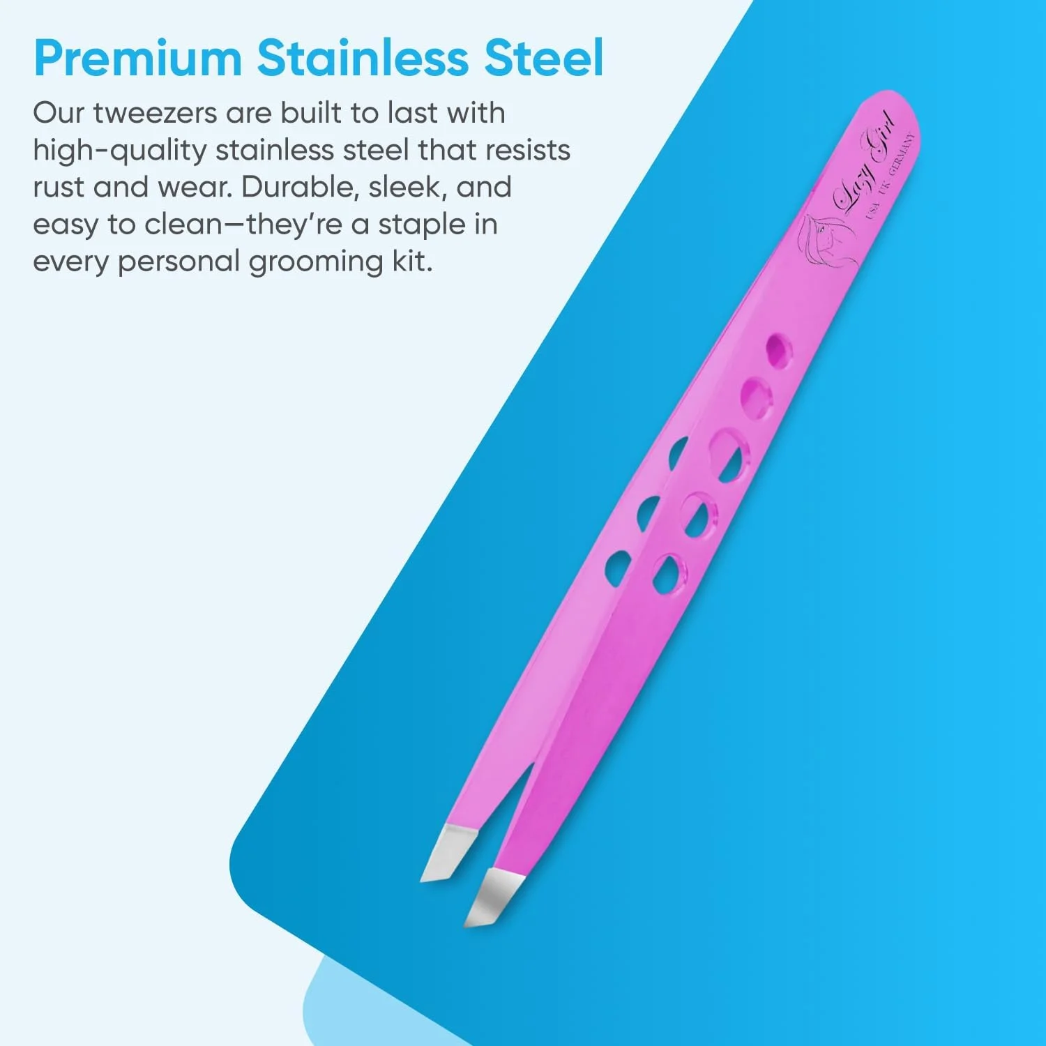 موچین ابرو دقیق YNR – موچین حرفه ای استیل ضد زنگ با نوک مورب برای برداشتن موهای زیر پوستی، چانه و صورت، موچین از بین برنده موهای زائد، موچین برداشتن خرده ها، جوش های سرسیاه، کنه، مژه، مناسب برای خانم ها و آقایان (صورتی) موچین ابرو دقیق YNR – موچین حرفه ای استیل ضد زنگ با نوک مورب برای برداشتن موهای زیر پوستی، چانه و صورت، موچین از بین برنده موهای زائد، موچین برداشتن خرده ها، جوش های سرسیاه، کنه، مژه، مناسب برای خانم ها و آقایان (صورتی)