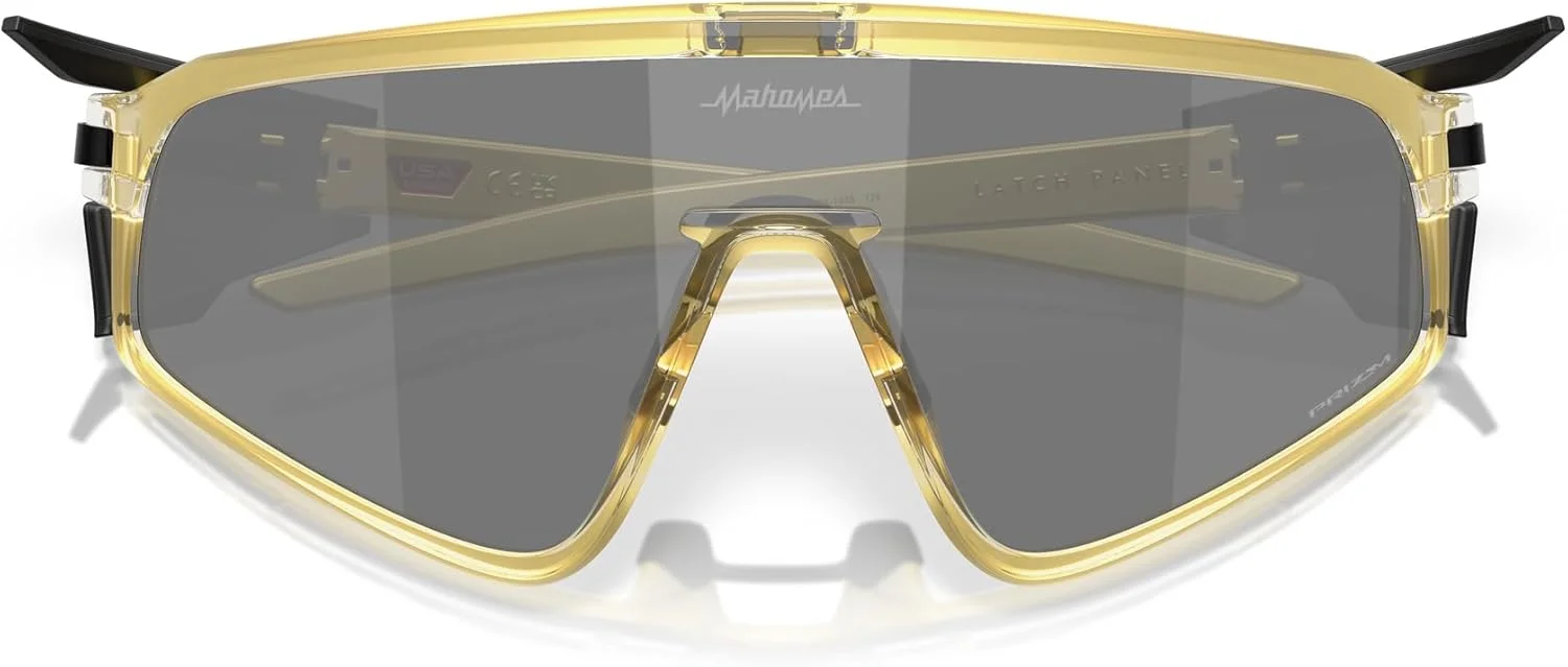 عینک آفتابی مستطیلی یونی‌سکس اوکلی، شیشه طلایی Pm / مشکی Prizm، 35 میلی‌متر