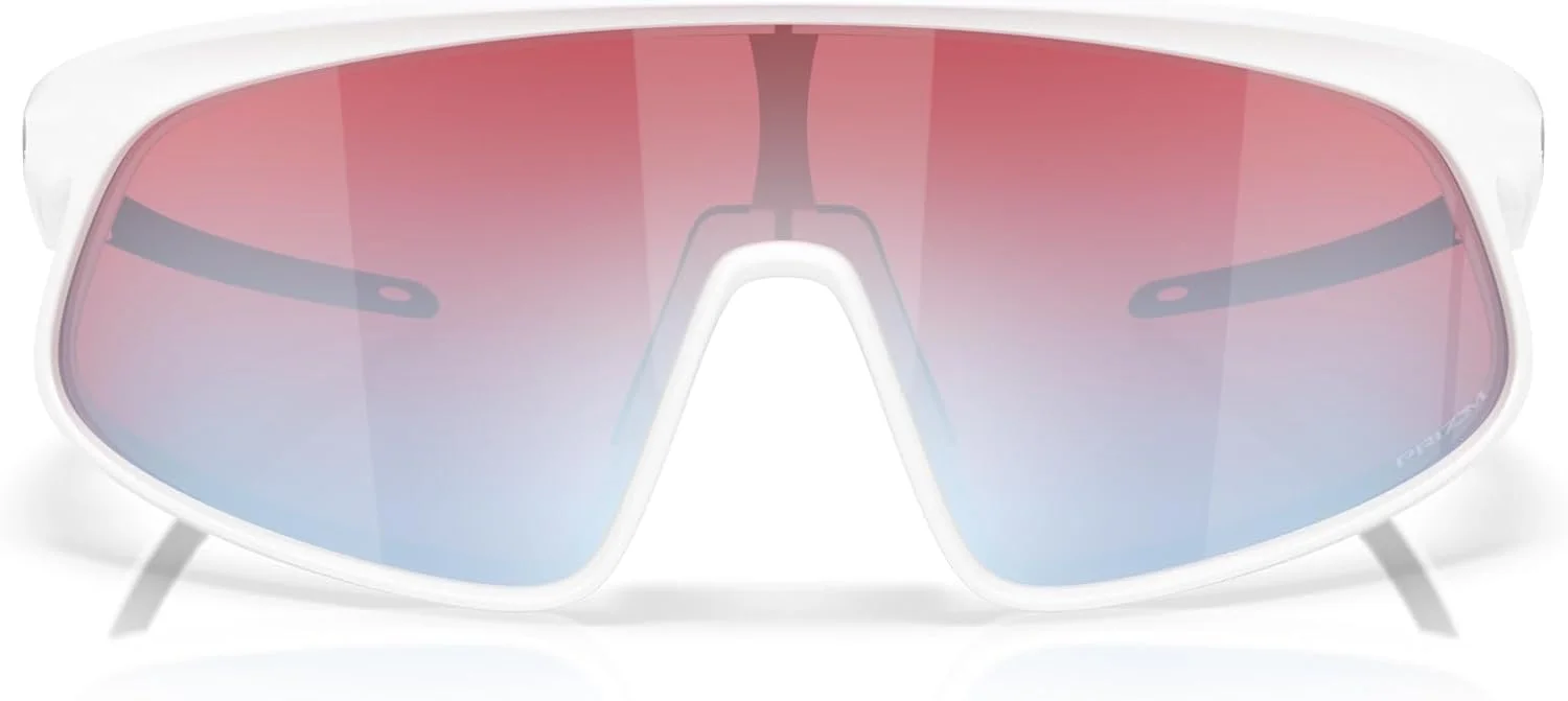 عینک آفتابی یونی‌سکس اوکلی، فریم مشکی مات، لنزهای مشکی پریزم، 0MM