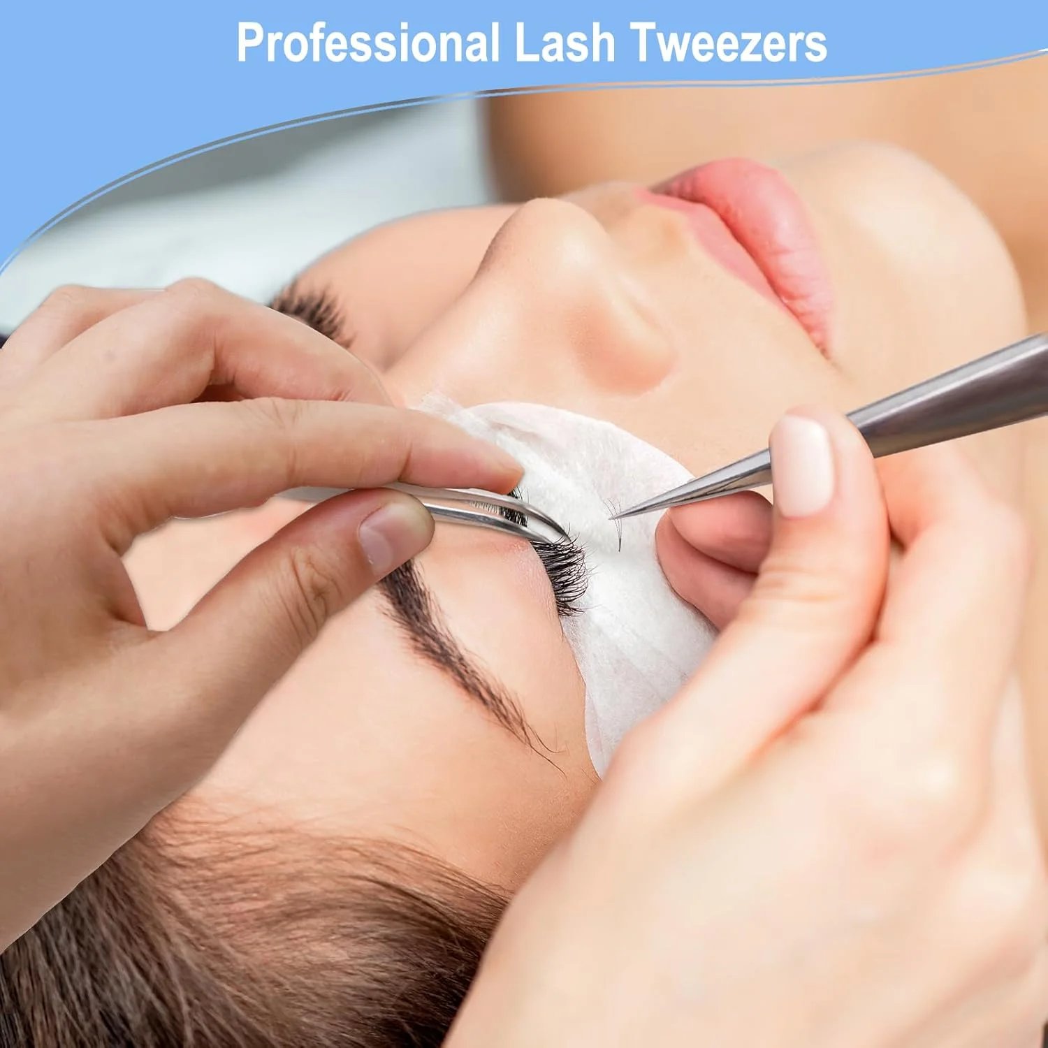 موچین حرفه ای Obeyalash - 2 عدد موچین نوک تیز استیل ضد زنگ نقره ای طرح دلفین برای مژه، طراحی ناخن و ساخت جواهرات موچین حرفه ای Obeyalash - 2 عدد موچین نوک تیز استیل ضد زنگ نقره ای طرح دلفین برای مژه، طراحی ناخن و ساخت جواهرات