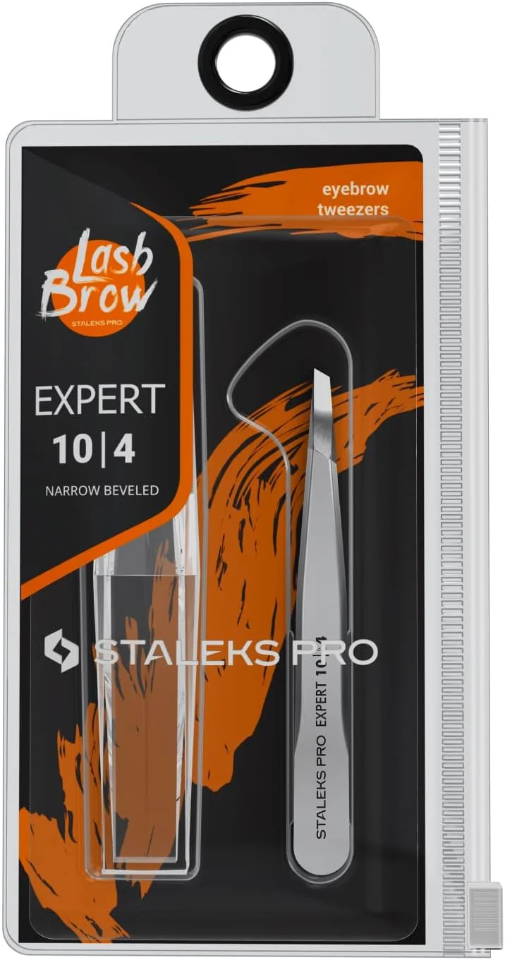 موچین ابرو - STALEKS PRO - فولاد ضد زنگ جراحی - موچین نوک مورب - دوام - دقت - دست ساز - برای متخصصان و حرفه ای ها. موچین ابرو - STALEKS PRO - فولاد ضد زنگ جراحی - موچین نوک مورب - دوام - دقت - دست ساز - برای متخصصان و حرفه ای ها.
