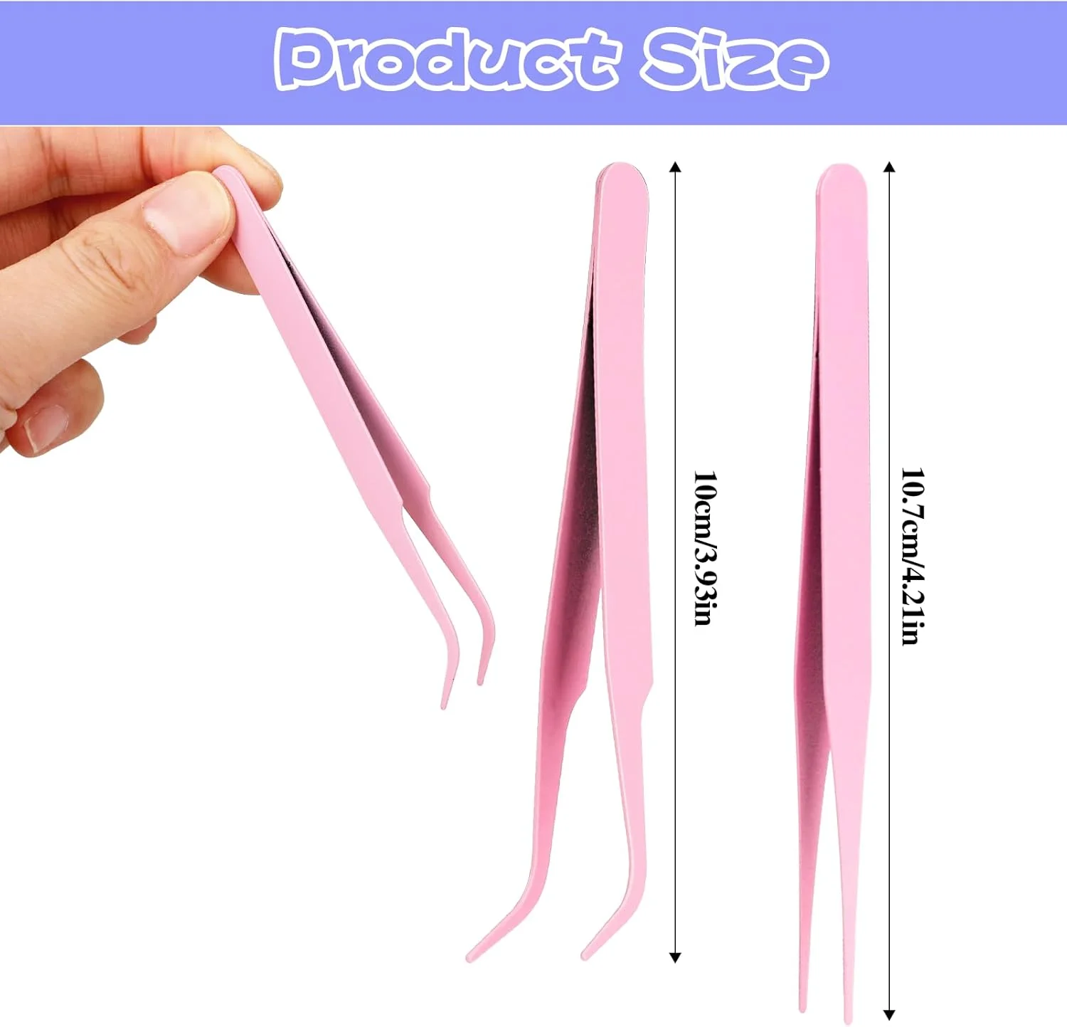 ست موچین برای کارهای دستی، 2 عدد موچین استیل ضد زنگ برای برچسب، موچین چند منظوره با نوک صاف و خمیده، ابزار کوچک جواهرسازی برای پروژه های پیچیده DIY، کارت سازی، اسکرپ بوکینگ، مدل ست موچین برای کارهای دستی، 2 عدد موچین استیل ضد زنگ برای برچسب، موچین چند منظوره با نوک صاف و خمیده، ابزار کوچک جواهرسازی برای پروژه های پیچیده DIY، کارت سازی، اسکرپ بوکینگ، مدل