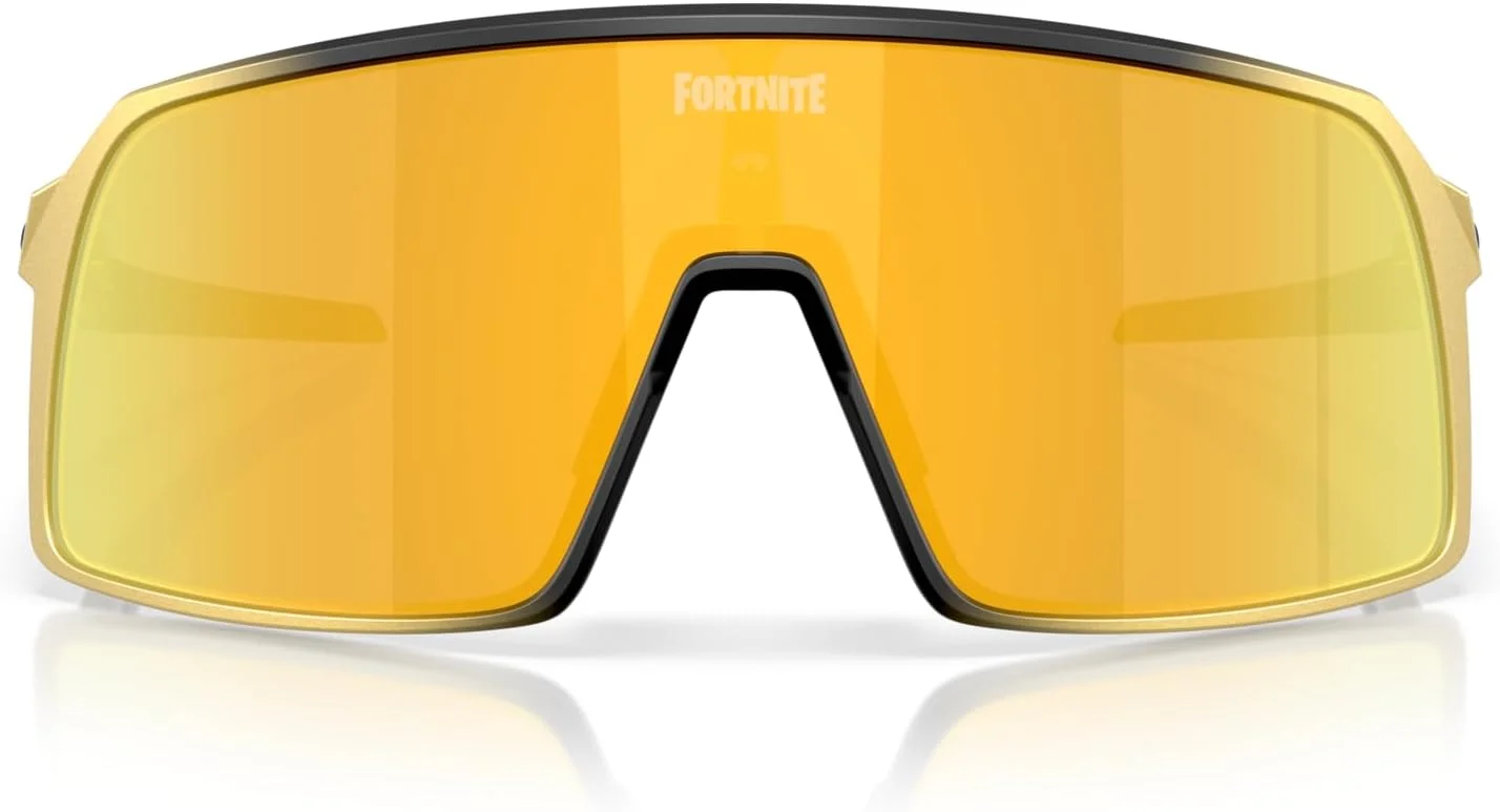 عینک آفتابی مستطیلی مردانه OAKLEY، Fortnite Midas/Prizm 24K، 0 میلی متر