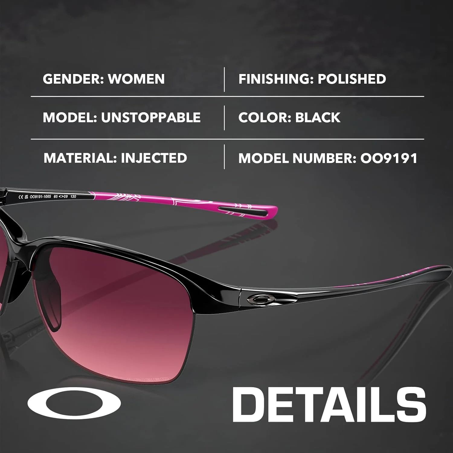 عینک آفتابی OAKLEY UNSTOPPABLE OO9191 به همراه بسته لوازم جانبی رسمی عینک آفتابی OAKLEY UNSTOPPABLE OO9191 به همراه بسته لوازم جانبی رسمی