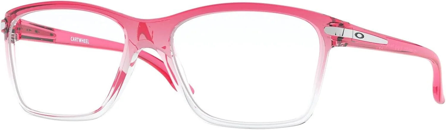 بسته عینک Oakley OY8010: OY 8010 CARTWHEEL 801007 Pink Fade و بند سیلیکونی ضد لغزش یونیورسال