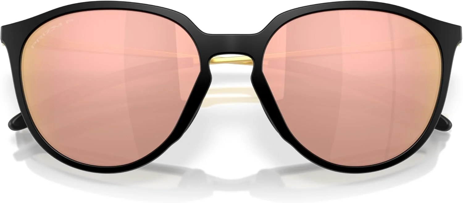 عینک آفتابی زنانه Oakley، فریم مشکی مات، لنزهای پلاریزه خاکستری Prizm، 57 میلی متر عینک آفتابی زنانه Oakley، فریم مشکی مات، لنزهای پلاریزه خاکستری Prizm، 57 میلی متر