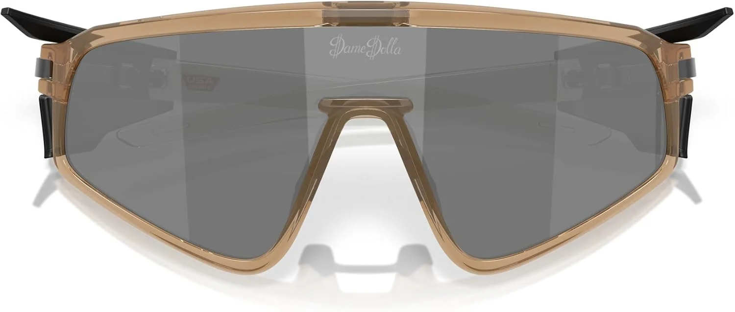 عینک آفتابی مستطیلی یونیسکس OAKLEY، قهوه ای مایل به زرد/مشکی Prizm، 35 میلی متر عینک آفتابی مستطیلی یونیسکس OAKLEY، قهوه ای مایل به زرد/مشکی Prizm، 35 میلی متر