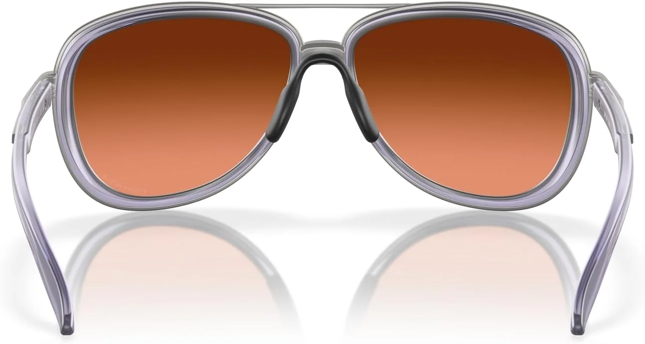 عینک آفتابی زنانه Oakley مدل 0OO4129 Split Time Squared، یاسی مات/ قهوه ای گرادیان Prizm عینک آفتابی زنانه Oakley مدل 0OO4129 Split Time Squared، یاسی مات/ قهوه ای گرادیان Prizm