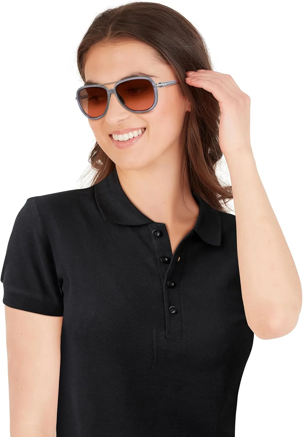 عینک آفتابی زنانه Oakley مدل 0OO4129 Split Time Squared، یاسی مات/ قهوه ای گرادیان Prizm عینک آفتابی زنانه Oakley مدل 0OO4129 Split Time Squared، یاسی مات/ قهوه ای گرادیان Prizm