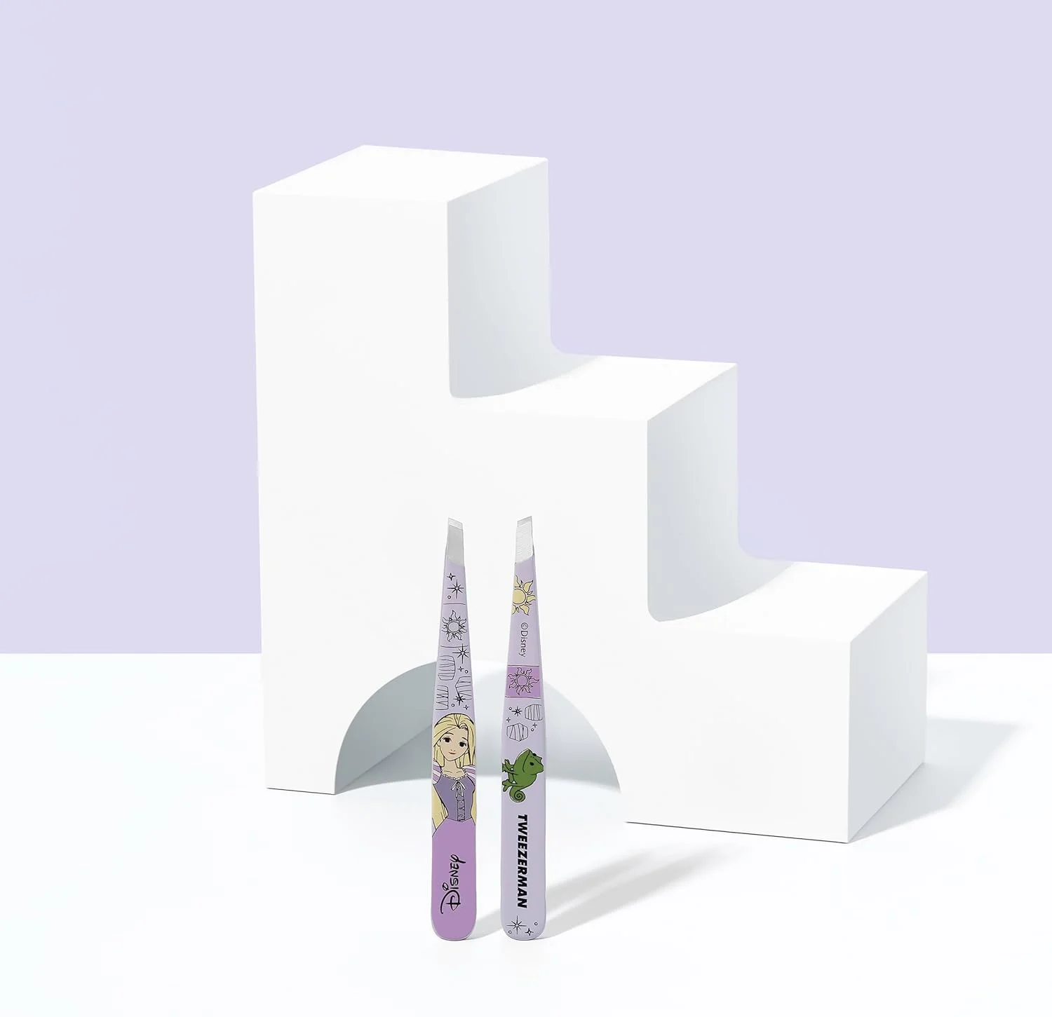 موچین نوک مورب راپونزل تویزرمن - موچین ابرو برای زنان و مردان موچین نوک مورب راپونزل تویزرمن - موچین ابرو برای زنان و مردان