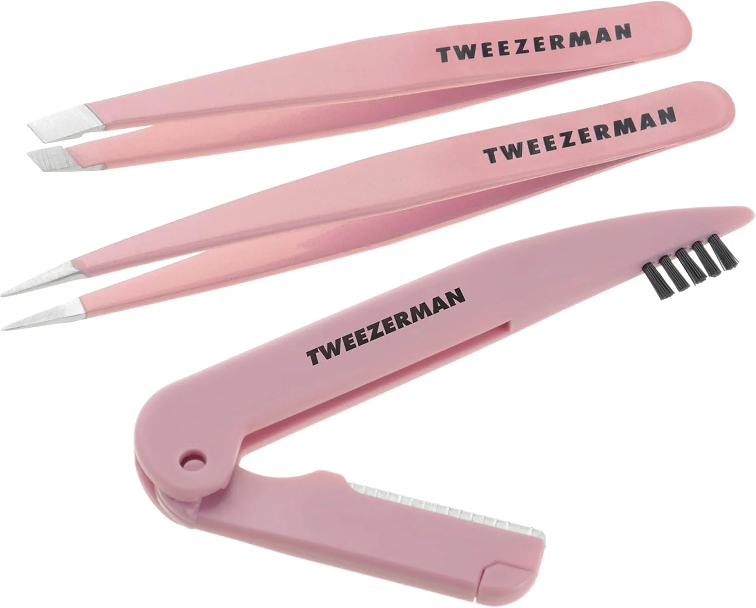 ست فرم دهی ابرو رز چای Tweezerman