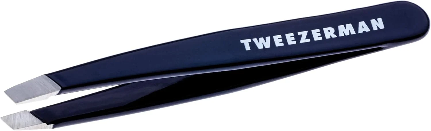 موچین مینی مورب آبی شبانه Tweezerman موچین مینی مورب آبی شبانه Tweezerman