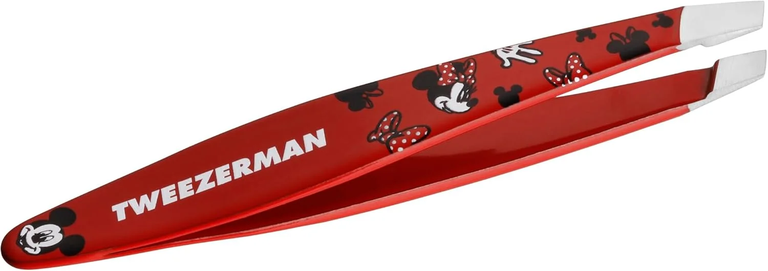 موچین مینی مورب Tweezerman با طرح میکی موس و مینی موس دیزنی موچین مینی مورب Tweezerman با طرح میکی موس و مینی موس دیزنی
