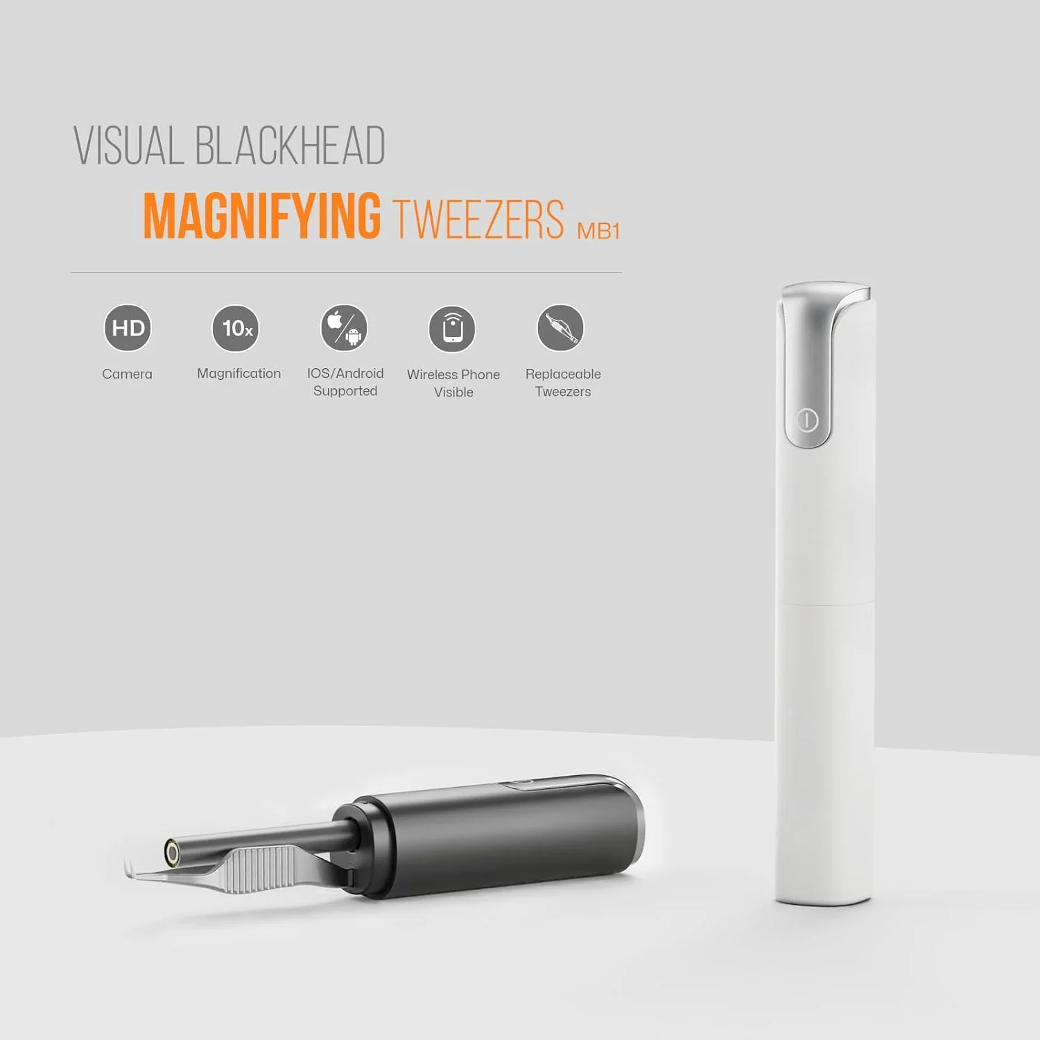 موچین جوش سرسیاه Scopepick با دوربین 1080p، دقت نهایی: موچین با دوربین - ایده آل برای کارهای ظریف! - موچین موهای زیر پوستی، موهای گوش (مشکی) موچین جوش سرسیاه Scopepick با دوربین 1080p، دقت نهایی: موچین با دوربین - ایده آل برای کارهای ظریف! - موچین موهای زیر پوستی، موهای گوش (مشکی)