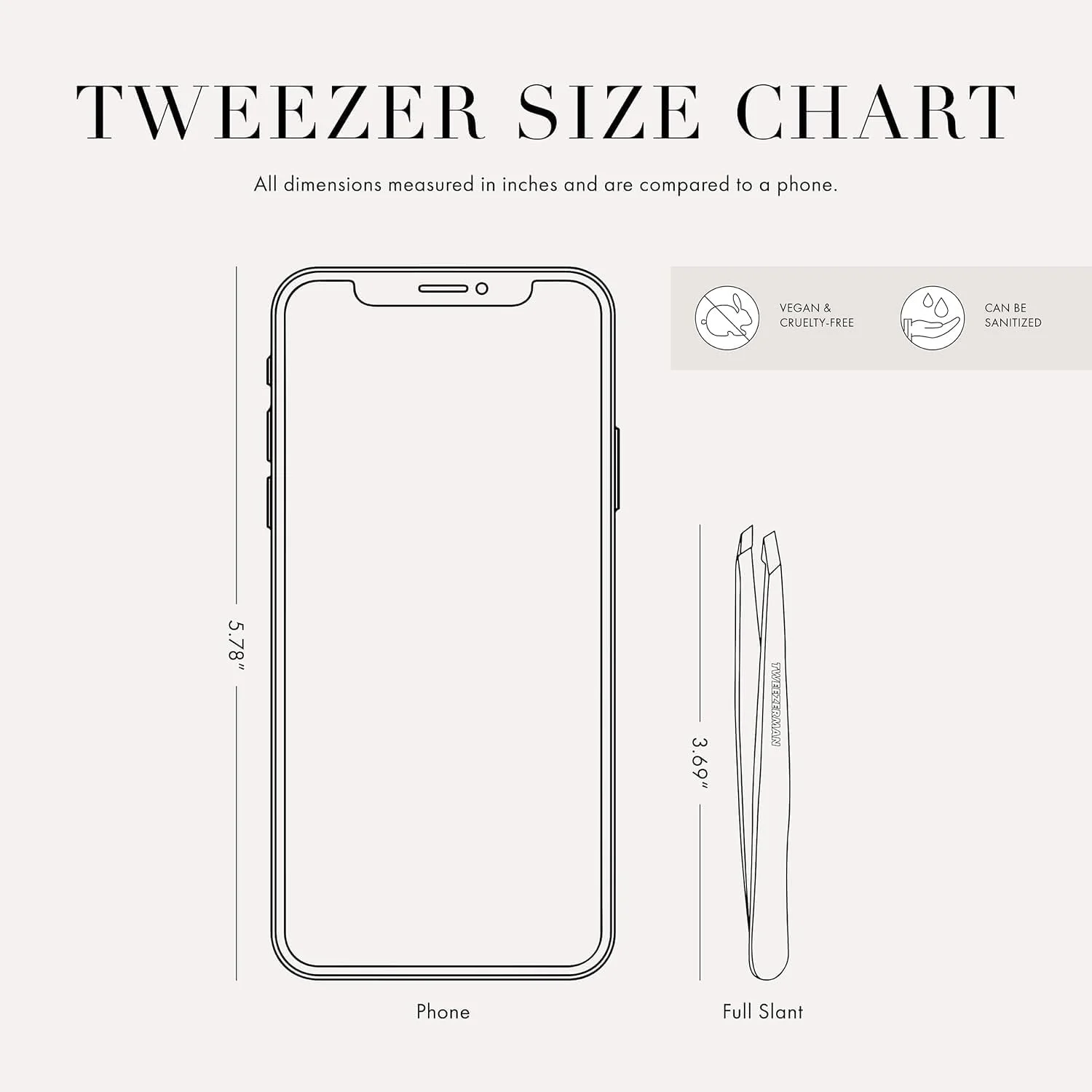 موچین انحصاری نوک کج لوندر توییزرمن موچین انحصاری نوک کج لوندر توییزرمن