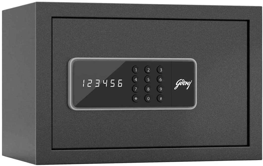گاوصندوق خانگی 8 لیتری گودرج با سیستم قفل دیجیتال (Digi, Ebony)