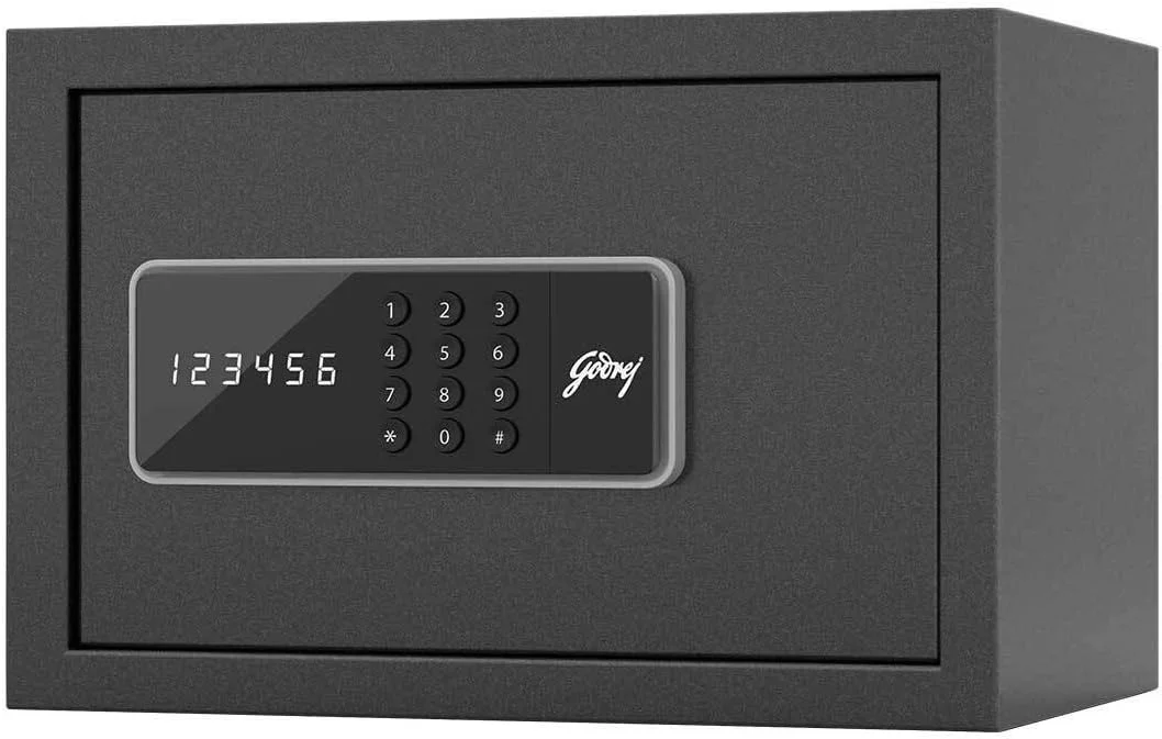 گاوصندوق خانگی 8 لیتری گودرج با سیستم قفل دیجیتال (Digi, Ebony)