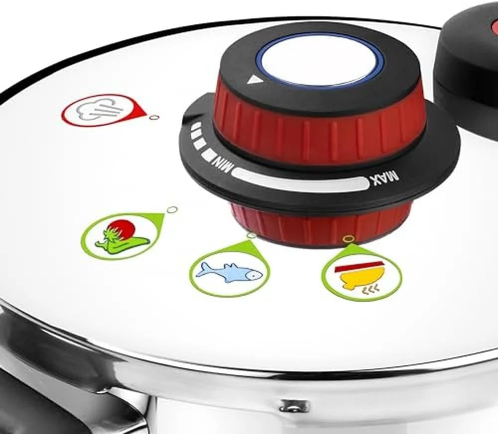 ست زودپز استیل مونیکس Selecta M790005، نقره ای