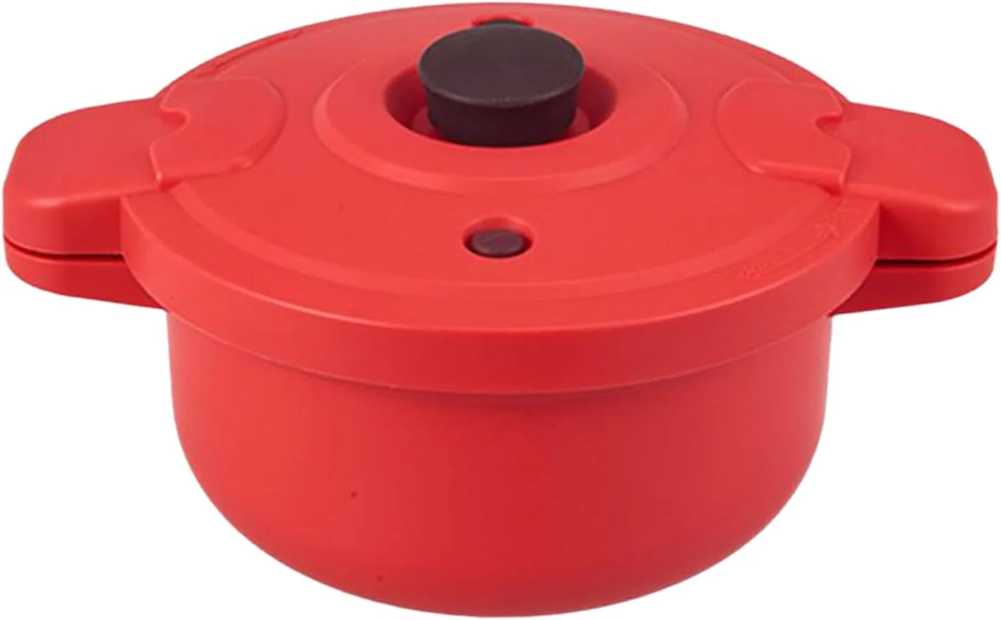 زودپز مایکروویو - قابلمه پخت و پز آسان در مایکروویو، ابزار پخت و پز چند منظوره 2.3 لیتری، پز سریع برای شام، آشپزخانه، صبحانه، محوطه دانشگاه، محل کار، ناهار، خوابگاه، خانه، مسافرت