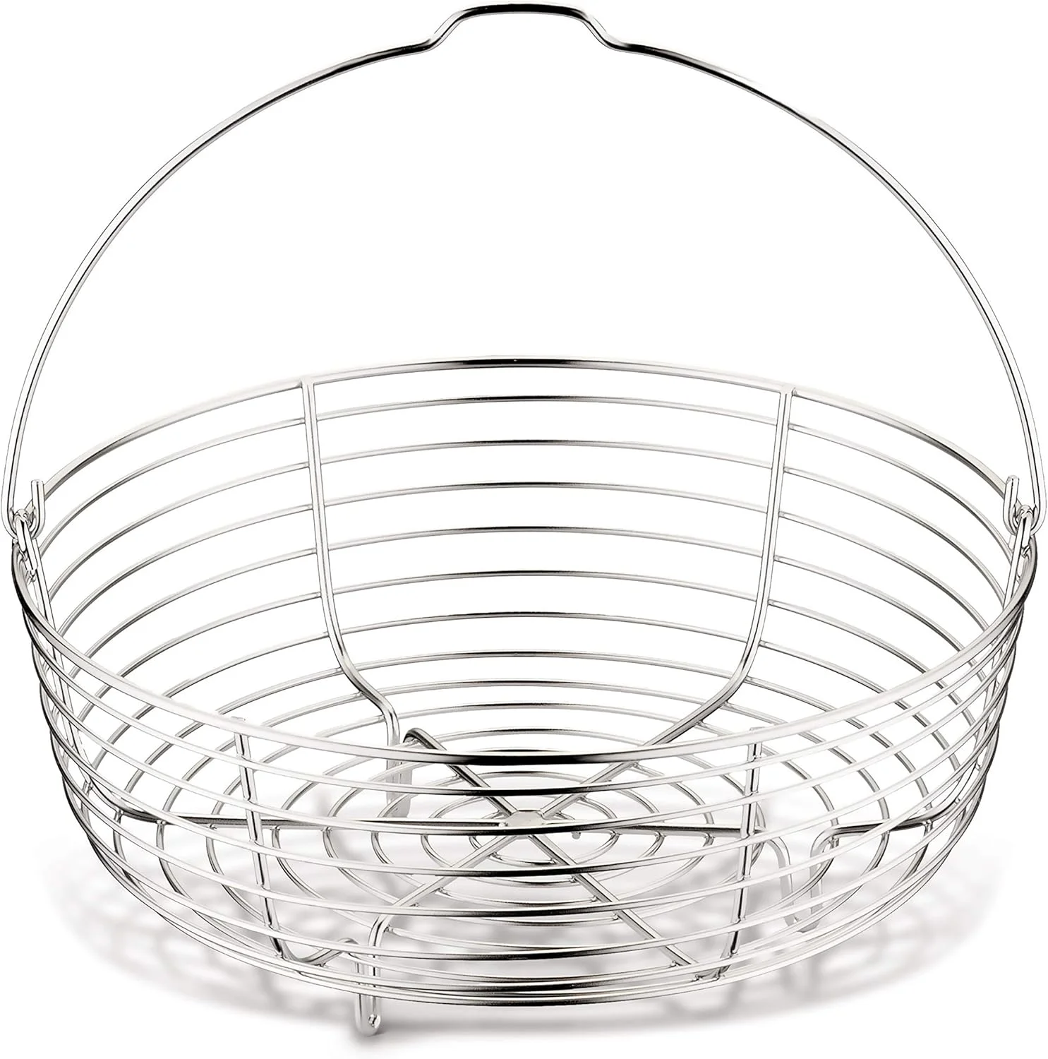 Lagostina Steam Wire Basket in 18/10 Stainless Steel, Ø 19 cm, Accessory for Pressure Cooker Capacity 5/6 Litres, Steamer for Vegetables and Foods, Dishwasher Safe
