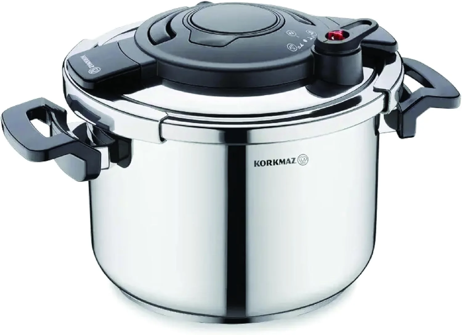 Korkmaz Alessa Pressure Cooker 5 Liters | Turkish pressure cooker Stainless Steel |KA173