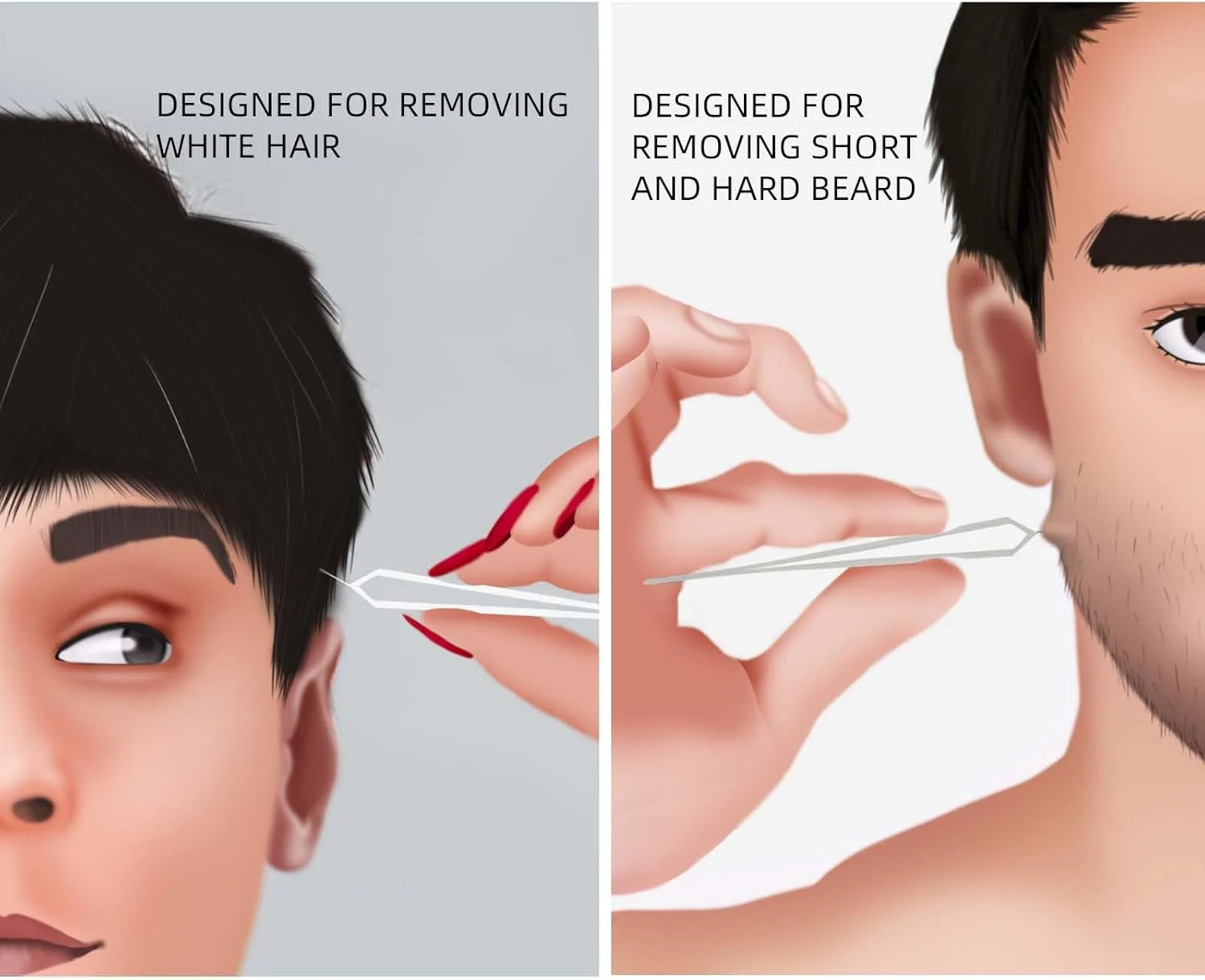 موچین ریش AUSOMTEK، موچین موکن، ابزار ابرو و مژه، استیل ضد زنگ، نوک 10 میلی متری، طراحی ضد لغزش، کیف PU فیروزه ای موچین ریش AUSOMTEK، موچین موکن، ابزار ابرو و مژه، استیل ضد زنگ، نوک 10 میلی متری، طراحی ضد لغزش، کیف PU فیروزه ای