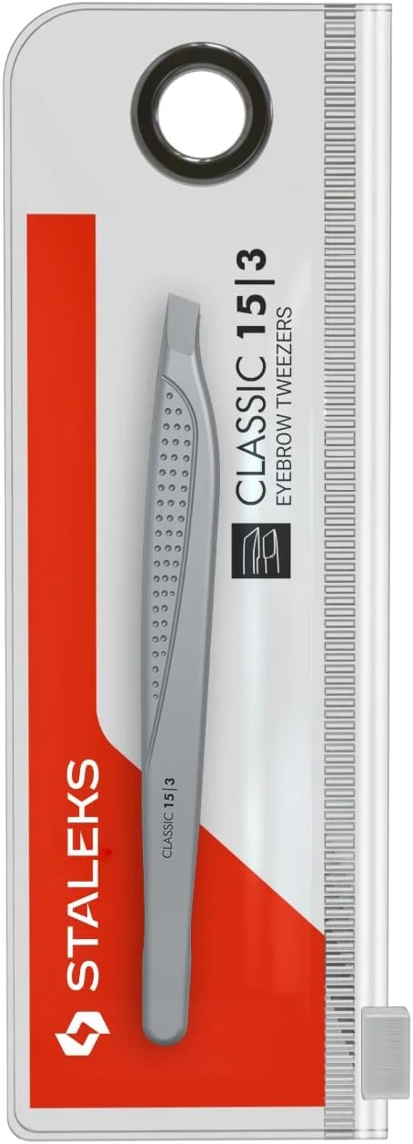 موچین ابرو استالکس مدل CLASSIC 15 TYPE 3 (سر پهن اریب) موچین ابرو استالکس مدل CLASSIC 15 TYPE 3 (سر پهن اریب)