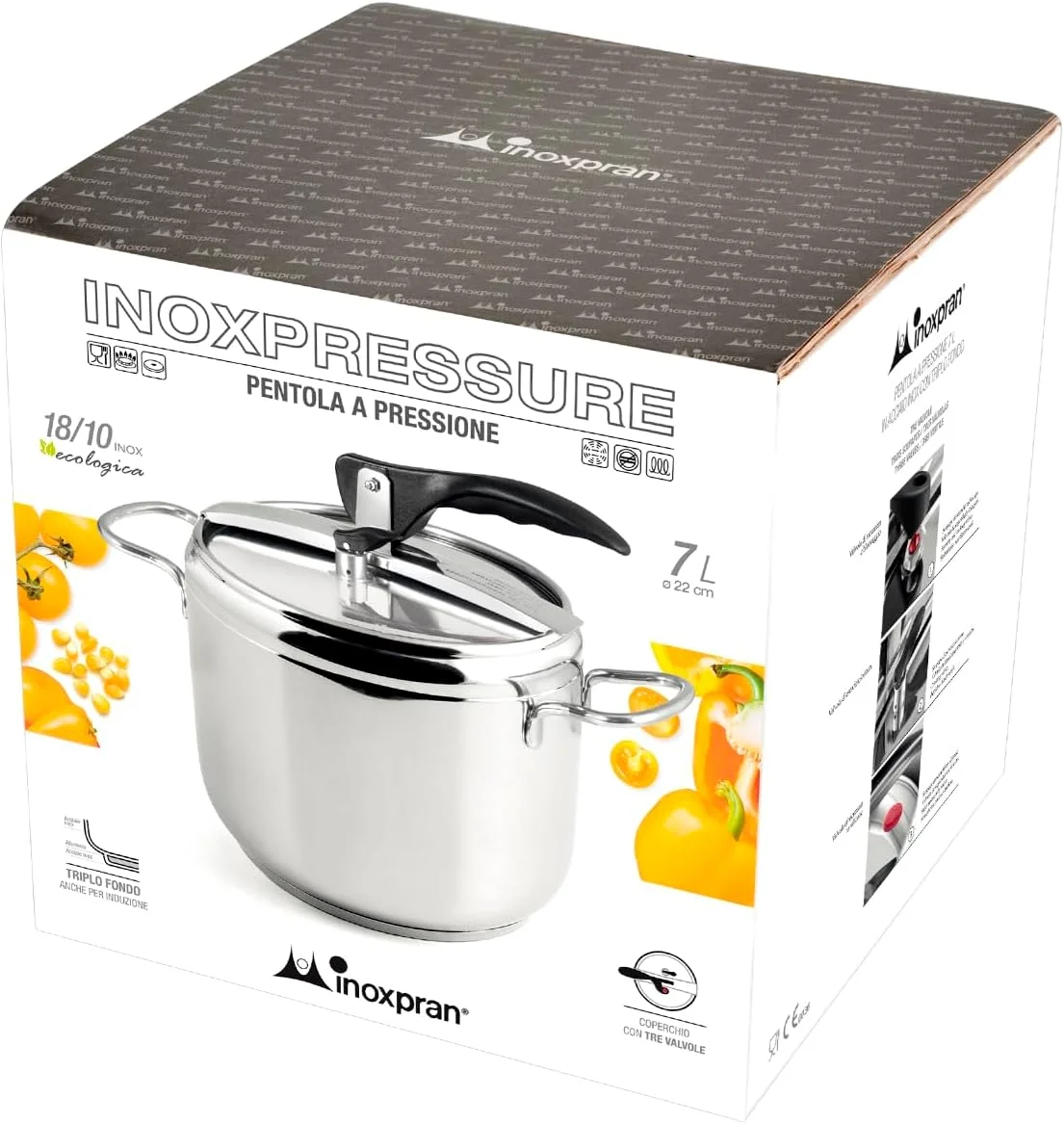 زودپز استیل اینوکسپران 23 سانتی متری