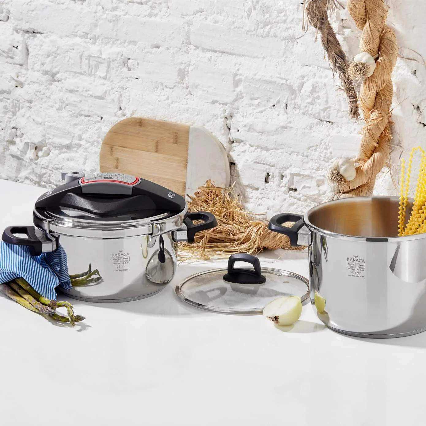 ست زودپز کاراجا پرفکت قرمز 4+6 لیتری