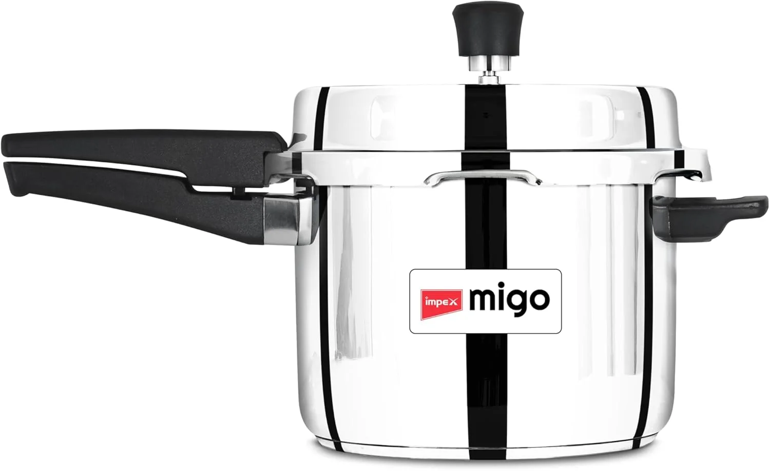 زودپز استیل ایمپکس میگو 5 لیتری | طراحی درب بیرونی | پایه القایی | ظروف پخت و پز ایمن و بادوام برای اجاق گاز و اجاق های القایی | IFC 5SS زودپز استیل ایمپکس میگو 5 لیتری | طراحی درب بیرونی | پایه القایی | ظروف پخت و پز ایمن و بادوام برای اجاق گاز و اجاق های القایی | IFC 5SS
