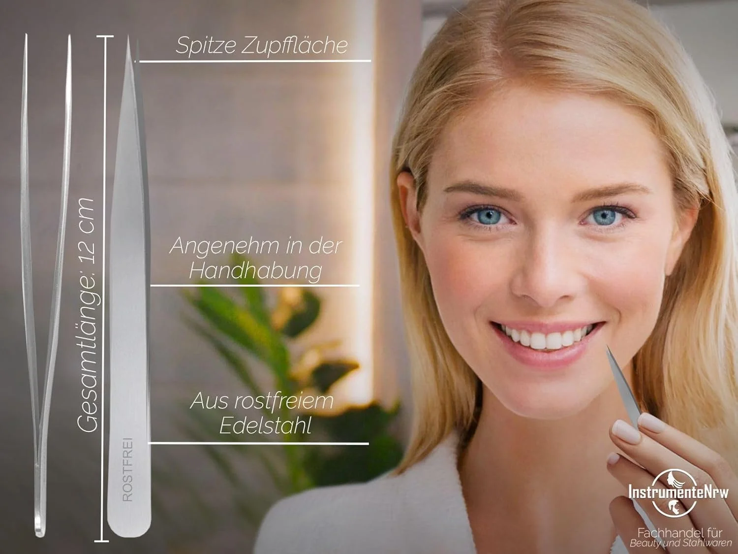 موچین حرفه ای نوک تیز 13 سانتی متری استیل ضد زنگ برای برداشتن موهای ابرو و موهای زیر پوستی ریش موچین حرفه ای نوک تیز 13 سانتی متری استیل ضد زنگ برای برداشتن موهای ابرو و موهای زیر پوستی ریش