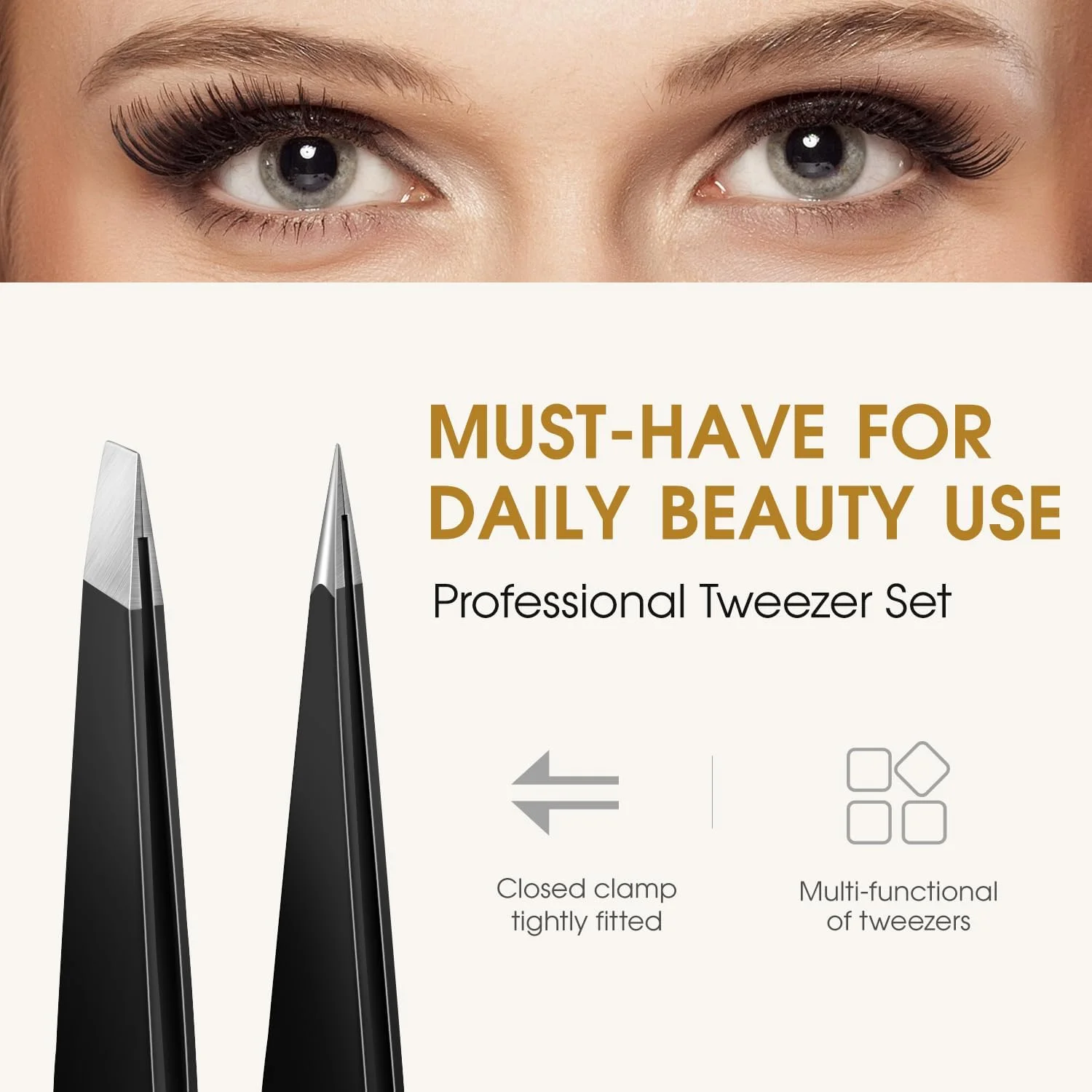 موچین های نوک تیز و مورب TsMADDTs برای زنان و مردان، بسته 2 عددی موچین های دقیق برای ابرو، موهای صورت، از بین بردن موهای زیر پوستی، ست موچین حرفه ای استیل ضد زنگ با کیف مسافرتی موچین های نوک تیز و مورب TsMADDTs برای زنان و مردان، بسته 2 عددی موچین های دقیق برای ابرو، موهای صورت، از بین بردن موهای زیر پوستی، ست موچین حرفه ای استیل ضد زنگ با کیف مسافرتی