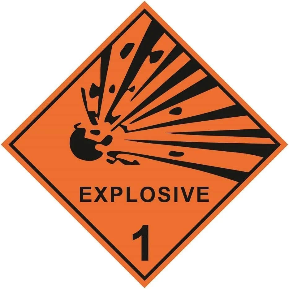 برچسب های ایمنی مواد منفجره Maxsafe (بسته 5 عددی)، 10x10 سانتی متر، برچسب برای پنجره ها، ماشین، جعبه ها، ظروف، تجهیزات فن آوری، استفاده در محیط داخلی و خارجی برچسب های ایمنی مواد منفجره Maxsafe (بسته 5 عددی)، 10x10 سانتی متر، برچسب برای پنجره ها، ماشین، جعبه ها، ظروف، تجهیزات فن آوری، استفاده در محیط داخلی و خارجی