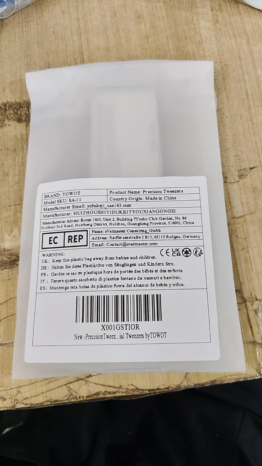 موچین دقیق TOWOT، موچین نوک تیز استیل ضد زنگ برای صنایع دستی، الکترونیک، لحیم کاری، کارهای تجربی، جواهرسازی، موچین صنعتی غیر مغناطیسی موچین دقیق TOWOT، موچین نوک تیز استیل ضد زنگ برای صنایع دستی، الکترونیک، لحیم کاری، کارهای تجربی، جواهرسازی، موچین صنعتی غیر مغناطیسی