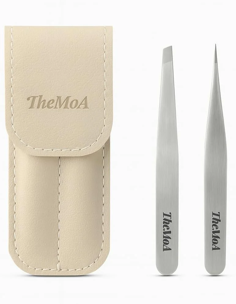 ست موچین دقیق TheMoA – نوک تیز و مورب استیل ضد زنگ برای برداشتن موهای ابرو و کارهای ظریف ست موچین دقیق TheMoA – نوک تیز و مورب استیل ضد زنگ برای برداشتن موهای ابرو و کارهای ظریف