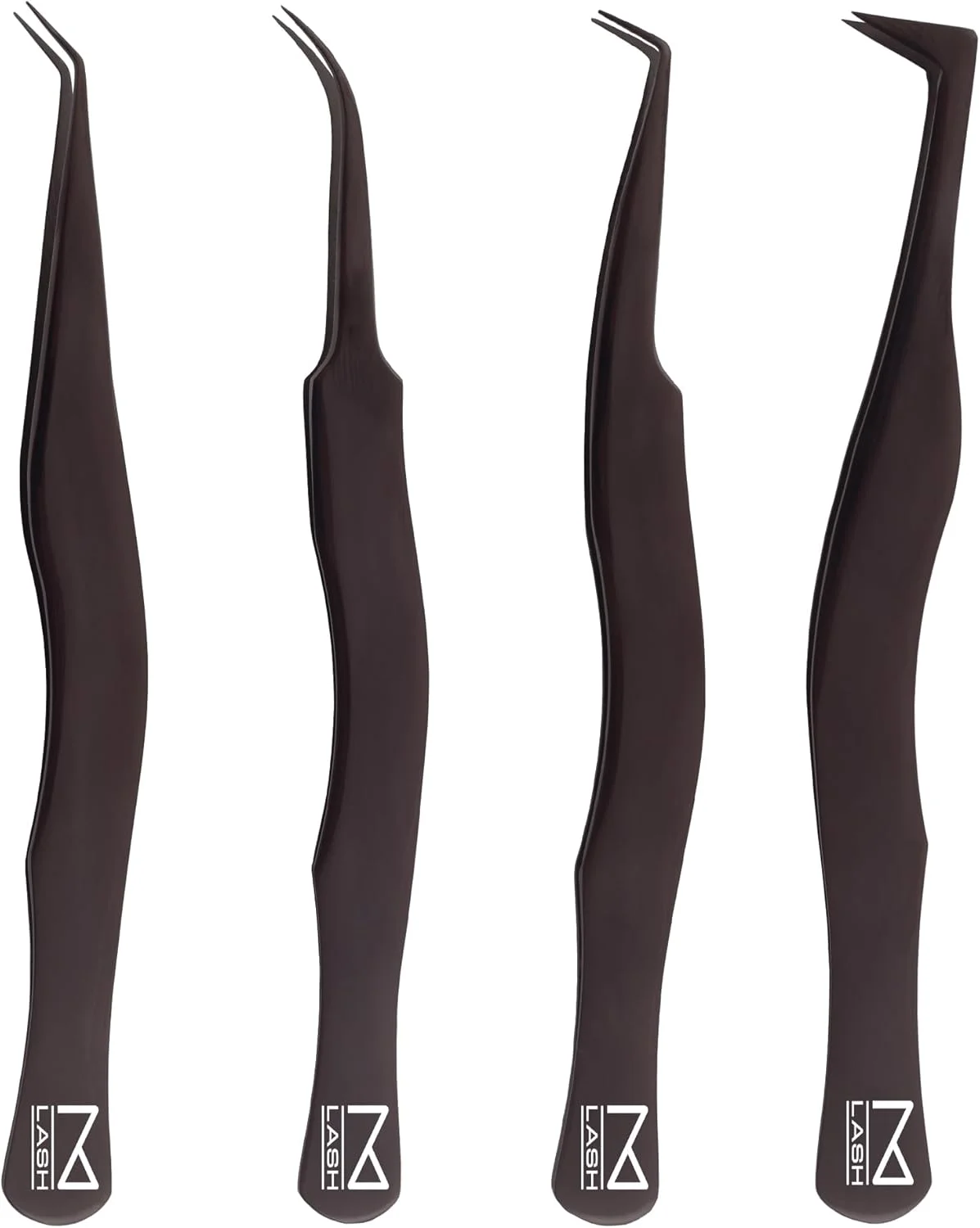 ست موچین 4 عددی M LASH M1 - طراحی نوردیک، نوک فیبری با دقت بالا، گیره عالی - استیل ضد زنگ ژاپنی ممتاز برای اکستنشن مژه و نیازهای زیبایی (مشکی) ست موچین 4 عددی M LASH M1 - طراحی نوردیک، نوک فیبری با دقت بالا، گیره عالی - استیل ضد زنگ ژاپنی ممتاز برای اکستنشن مژه و نیازهای زیبایی (مشکی)