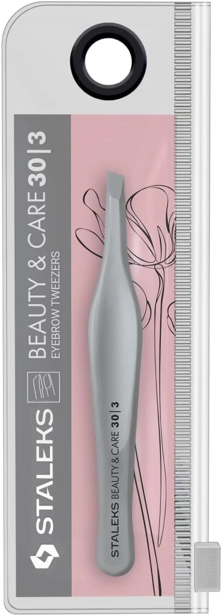 موچین ابرو استالکس BEAUTY & CARE 30 TYPE 3 (سر پهن مورب)