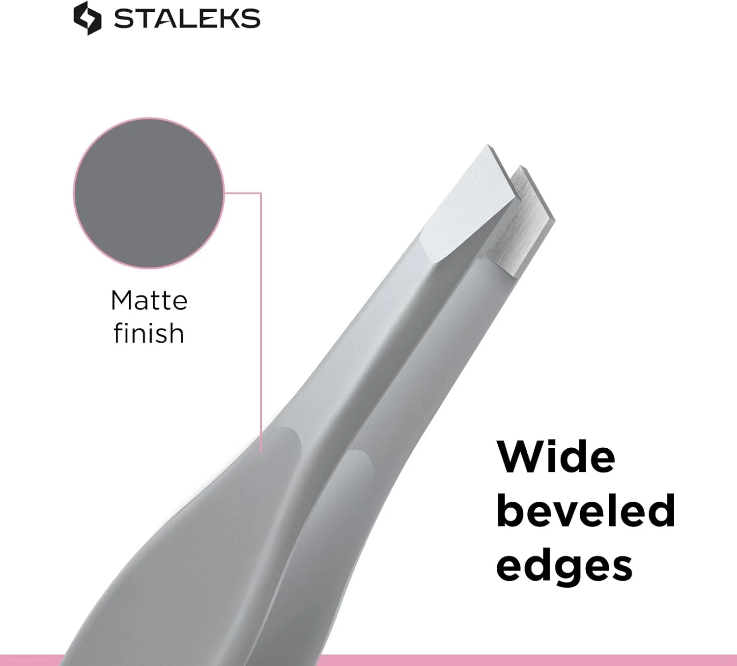 موچین ابرو استالکس BEAUTY & CARE 30 TYPE 3 (سر پهن مورب)