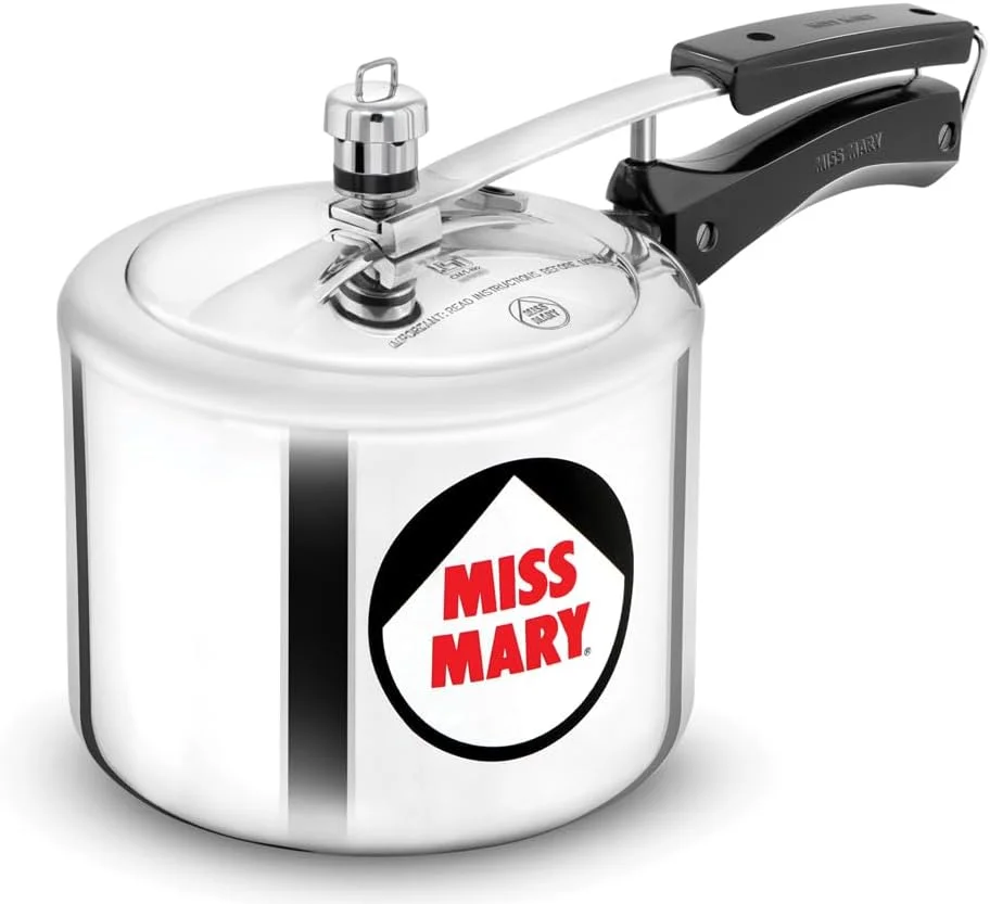 زودپز آلومینیومی هاوکینز مدل Miss Mary با ظرفیت 3 لیتر، درب داخلی، نقره ای (Mm30)، 3 لیتر
